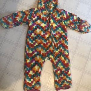 Preowned Artix fleece jumpsuit baby 12-18 month